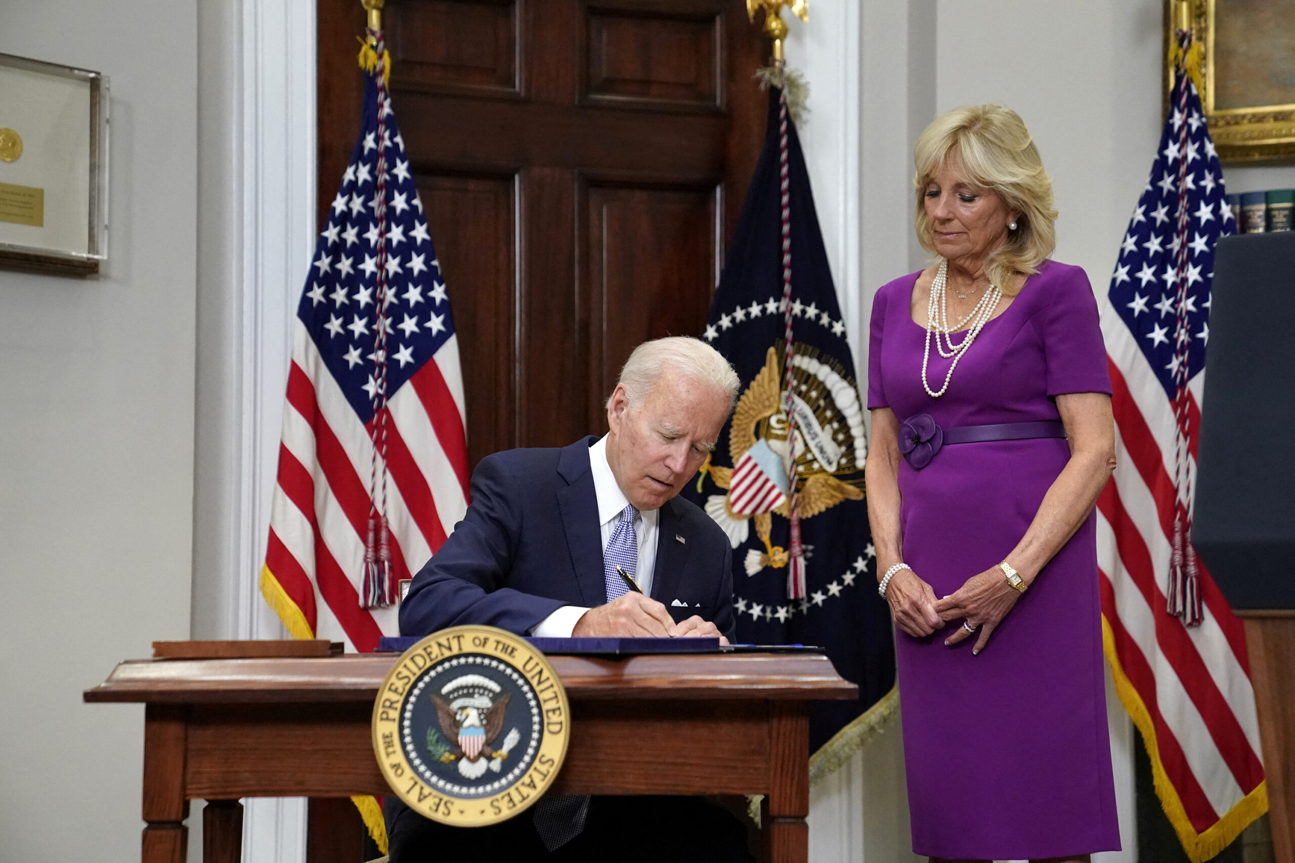 President Biden signs gun control bill into law in wake of deadly mass shootings