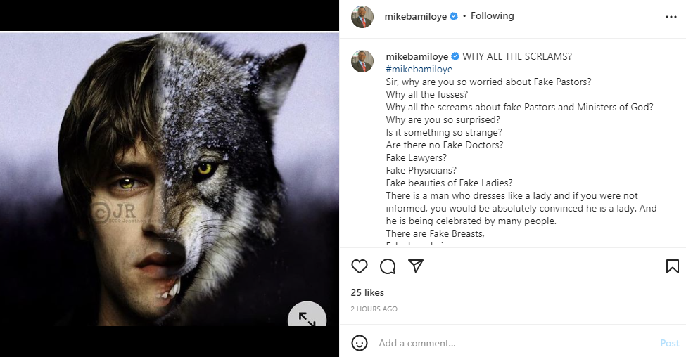 If you are duped and scammed by Fake Pastors it is your Fault - Clergyman Mike Bamiloye