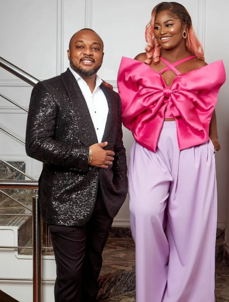 Actress Chizzy Alichi fires hot prayer over her marriage an hour after JJC Skillz announced his separation from actress Funke Akindele
