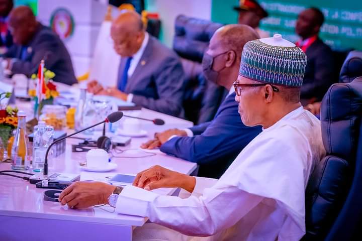 PMB Met Former President GEJ In Accra, Ghana Earlier Today.