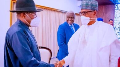 Breaking News: PMB Met Former President GEJ In Accra, Ghana Earlier Today.