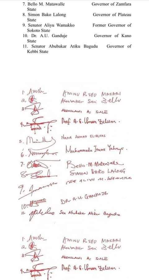 2023 PRESIDENCY APC Northern Governors have zoned Presidential ticket to the South.