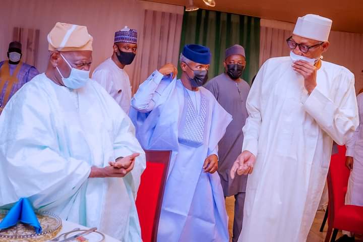 President Buhari meets with National Advisory Council of APC in Abuja on 5th June 2022