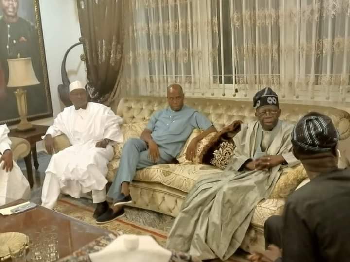 2023: APC Presidential Candidate Bola Ahmed Tinubu pay Rt. Hon. Chibuike Rotimi Amaechi Visit 
