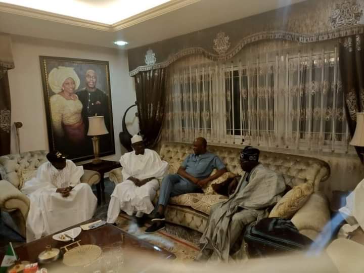 2023: APC Presidential Candidate Bola Ahmed Tinubu pay Rt. Hon. Chibuike Rotimi Amaechi Visit 