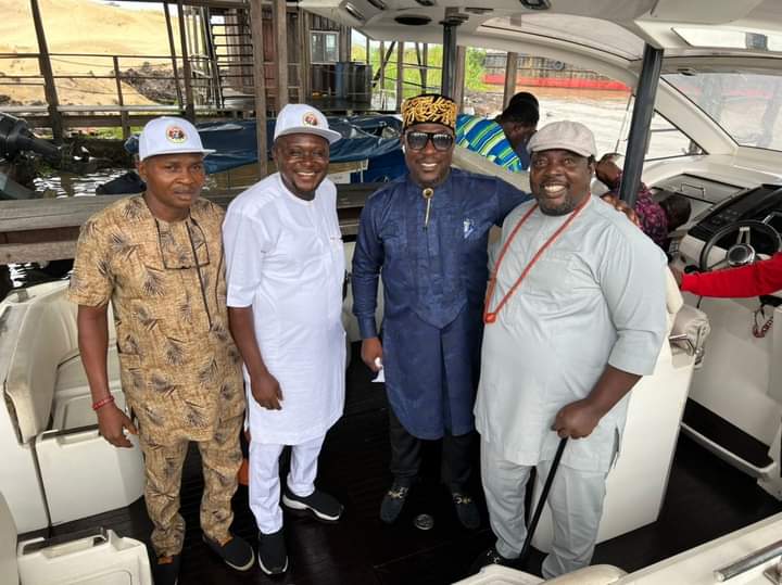 Ahead of the Odi Ogoriba Uge festival, Former Speaker of the Bayelsa State House of Assembly Rt. Hon. Tonye isenah visits Tompolo