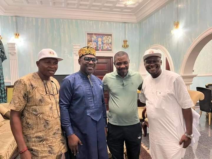 Ahead of the Odi Ogoriba Uge festival, Former Speaker of the Bayelsa State House of Assembly Rt. Hon. Tonye isenah visits Tompolo