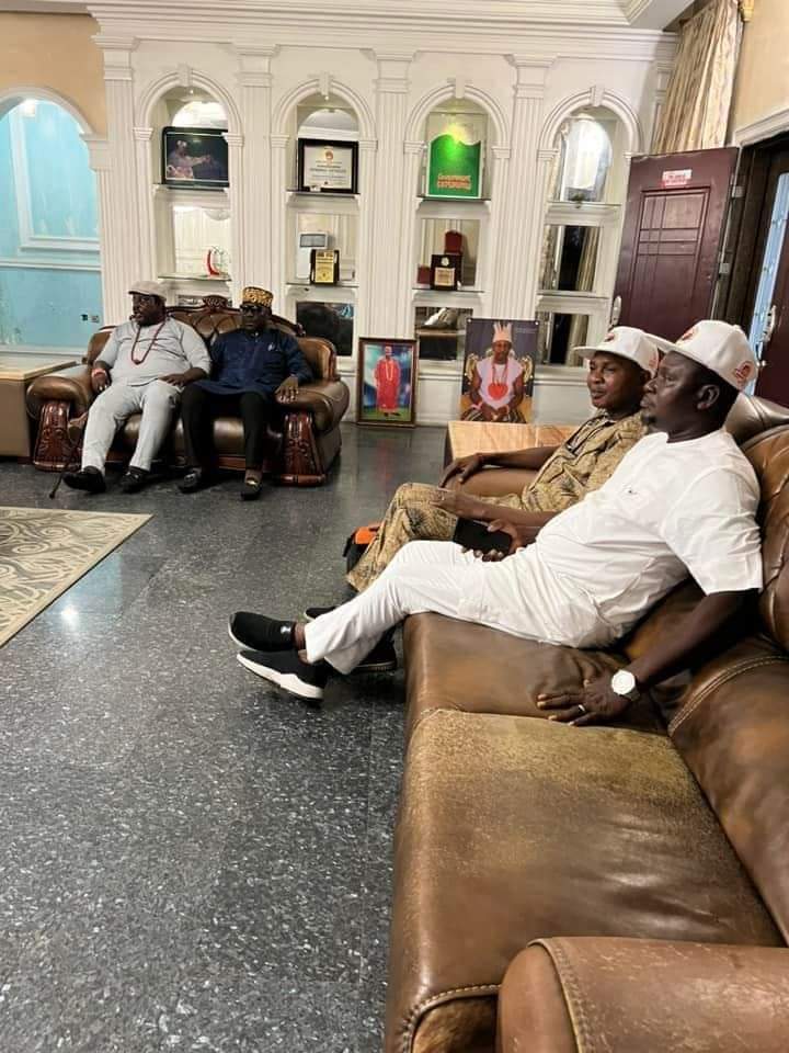 Ahead of the Odi Ogoriba Uge festival, Former Speaker of the Bayelsa State House of Assembly Rt. Hon. Tonye isenah visits Tompolo