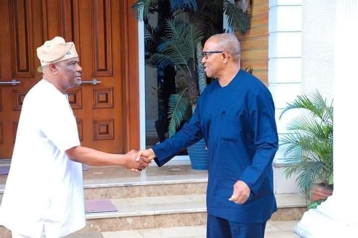 Peter Obi visits Governor Wike
