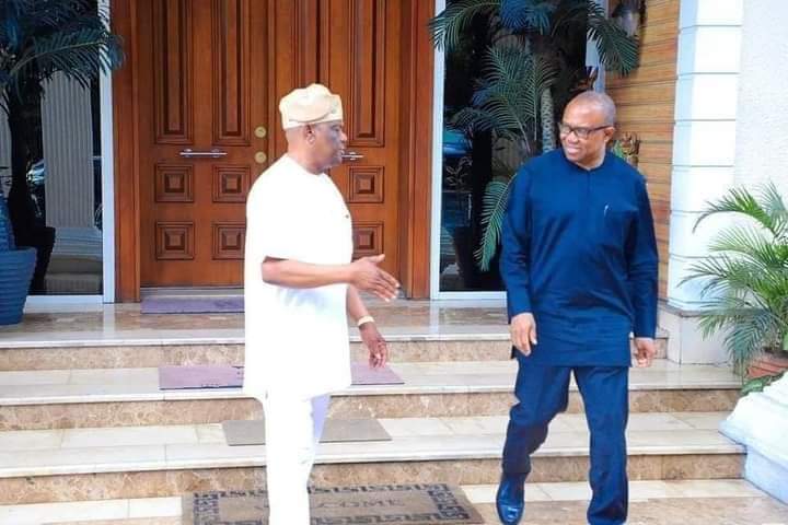 Breaking News: Peter Obi visits Governor Wike
