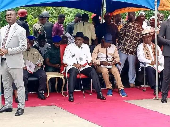 HON. Lucky Okodeh Commend His Excellency Senator Douye Diri over the Flag off of the NEMBE/ BRASS ROAD CONSTRUCTION.
