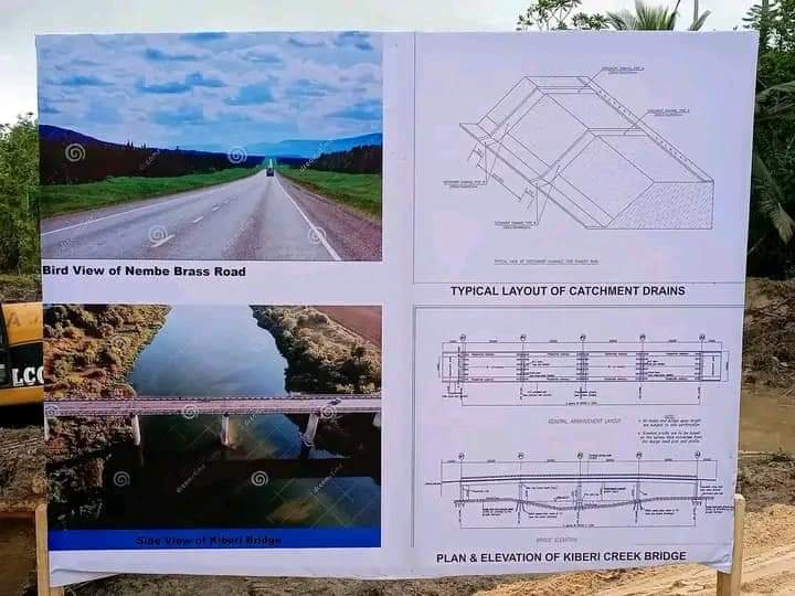 HON. Lucky Okodeh Commend His Excellency Senator Douye Diri over the Flag off of the NEMBE/ BRASS ROAD CONSTRUCTION.