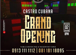 HAPPENING NOW!!! Abuja Shuts Down As Grand Cubana Hotel Abuja Unveils Castro Lounge Tonight With Obi Cubana, Others