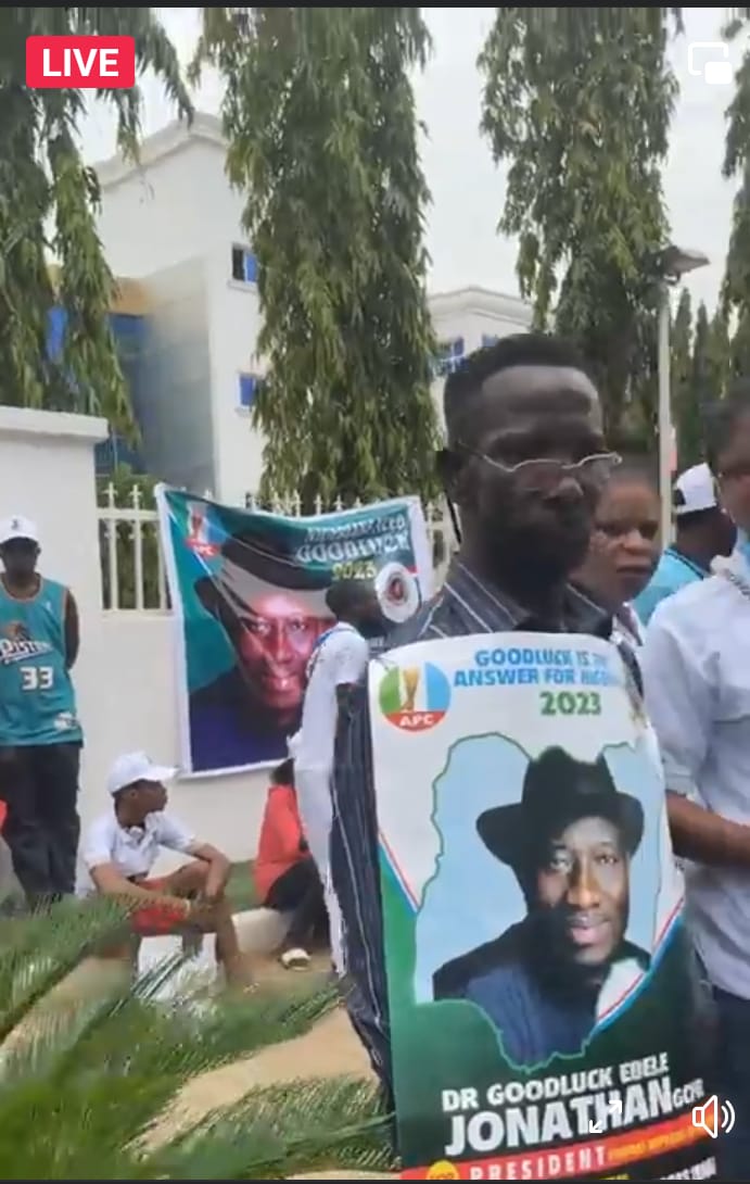 Breaking News: Goodluck Jonathan for President Solidarity Walk is currently on-going at the nation capital Abuja