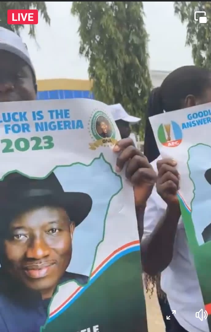 Breaking News: Goodluck Jonathan for President Solidarity Walk is currently on-going at the nation capital Abuja