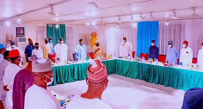 Finally: See the outcome of the meeting between President Buhari and Presidential Aspirants