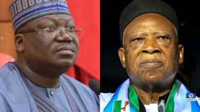 2023 PRESIDENCY: THE INTRIGUES  APC National Chairman, Abdullahi Adamu, reportedly announces Ahmed Lawan, as consensus candidate