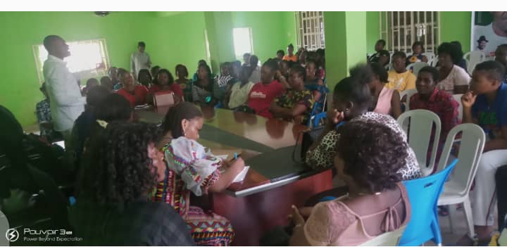 Flag off 'Operation Show Your PVC' Door to Door Campaign by the State Women Leader Pastor Reuben Initiative For Good Leadership And Accountability  Pst Esther Martins