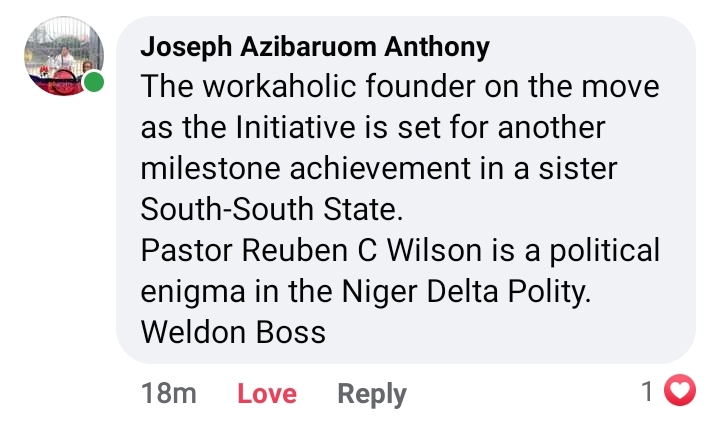 THE FOUNDER, PASTOR REUBEN INITIATIVE FOR GOOD LEADERSHIP AND ACCOUNTABILITY TAKES THE INITIATIVE TO AKWA IBOM, SET TO INAUGURATE AKWA IBOM STATE CHAPTER AND THEIR 31 LGA COORDINATORS, OTHERS.