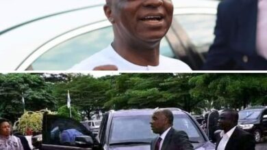 BREAKING:  ROTIMI AMAECHI VISITS BISHOP OYEDEPO