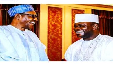 JUST IN:  Hours to APC convention, Buhari meets Yahaya Bello in Aso Rock