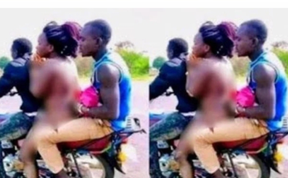 Watch: man caught wife cheating, drove her home N@ked (video)