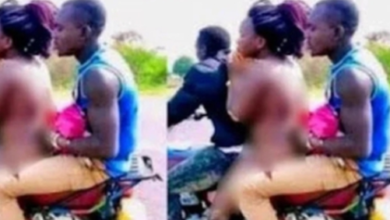 Watch: man caught wife cheating, drove her home N@ked (video)