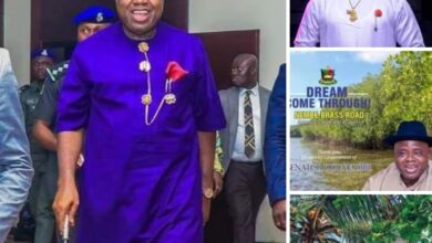 HON. Lucky Okodeh Commend His Excellency Senator Douye Diri over the Flag off of the NEMBE/ BRASS ROAD CONSTRUCTION.