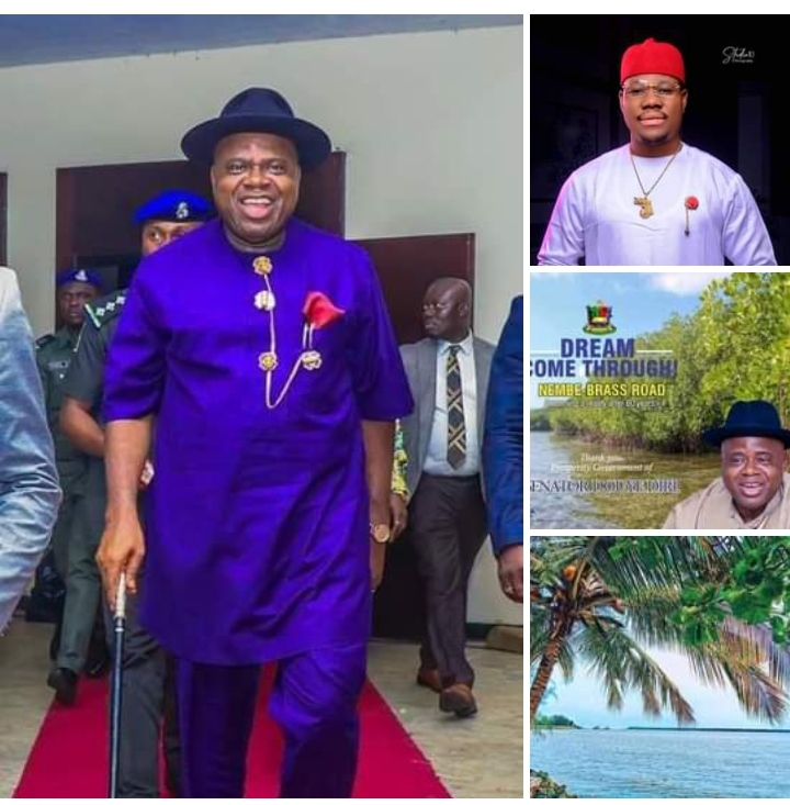 HON. Lucky Okodeh Commend His Excellency Senator Douye Diri over the Flag off of the NEMBE/ BRASS ROAD CONSTRUCTION.