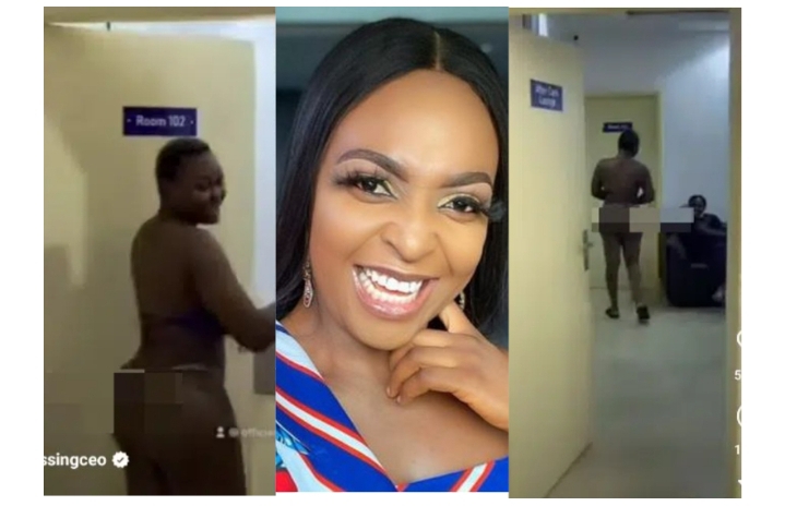 All this nud!ty is uncalled for, You no get shame again!” – Uproar as Blessing CEO strips uncl@d in new video