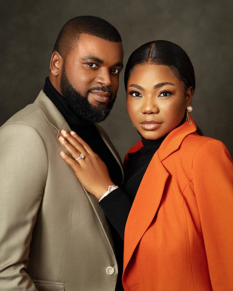 Gospel singer, Mercy Chinwo set to wed, shares pre-wedding photos