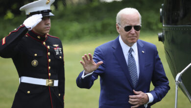 Why did U.S President Biden Falls Off His Bike While Riding In Delaware (Photos)
