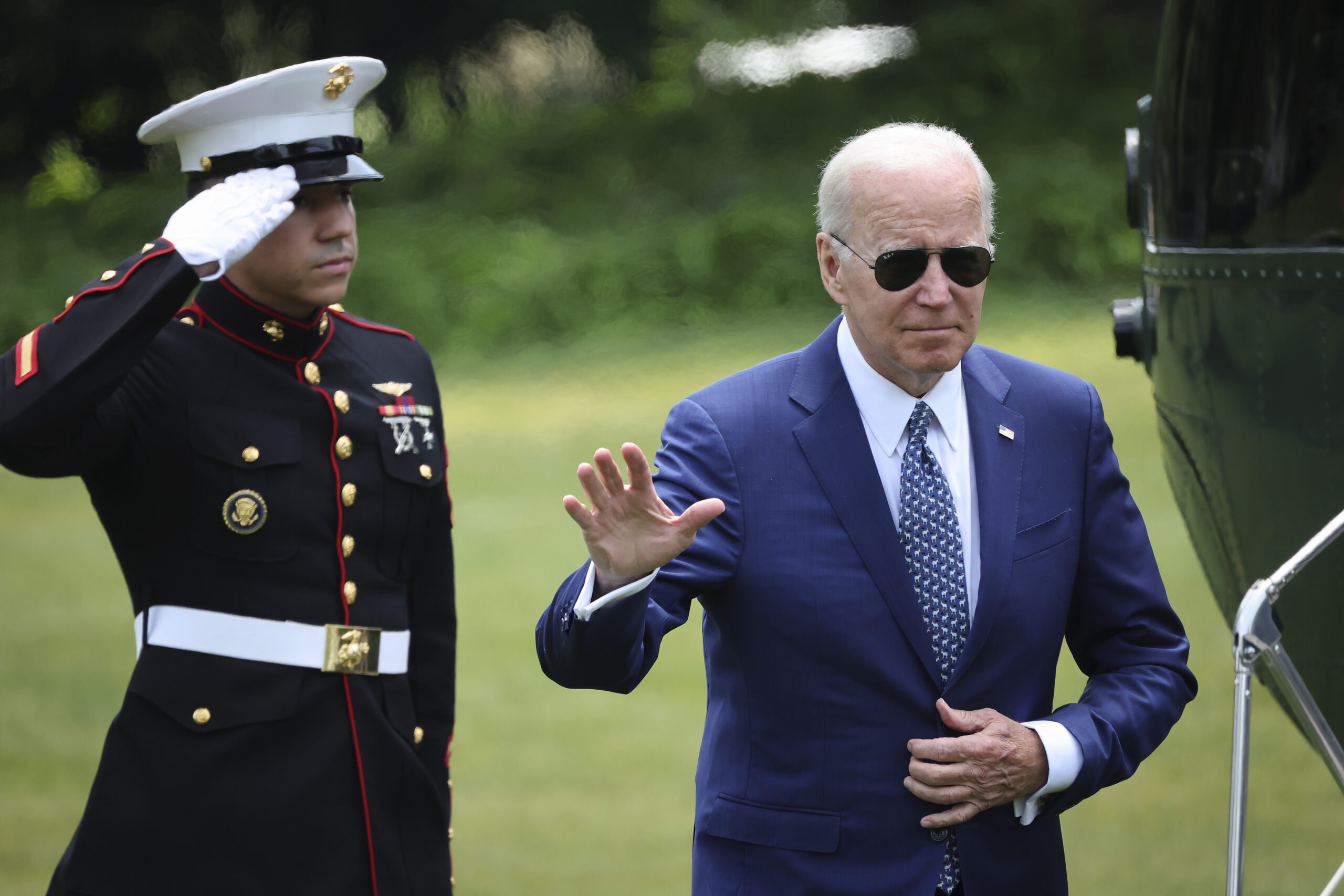 U.S President Biden Falls Off His Bike While Riding In Delaware (Photos) - Foreign Affairs