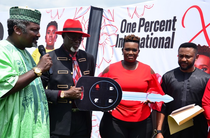 One Percent Int'l Unveils Real Warri Pikin As New Artiste With N30m, SUV