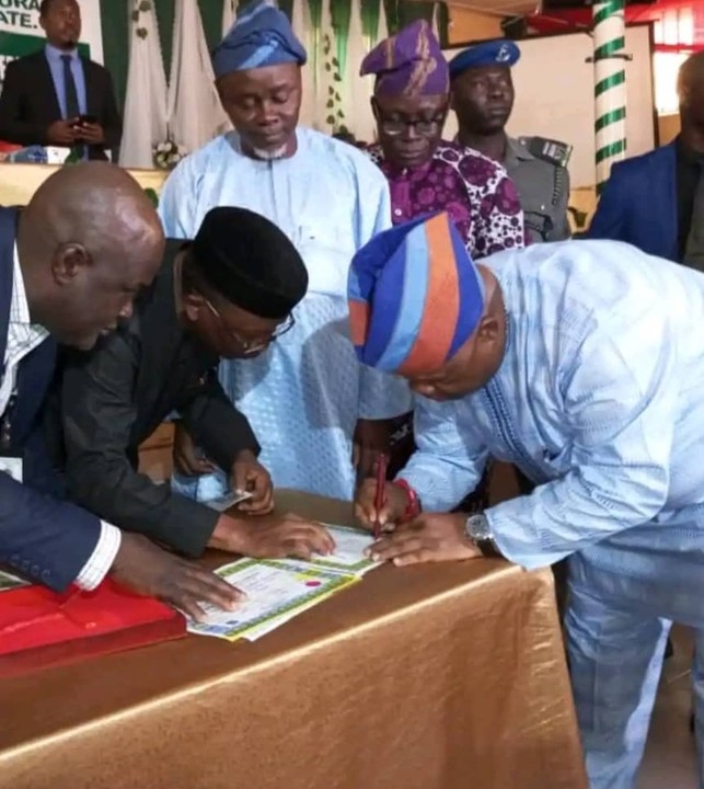 INEC Presents Certificate Of Return To Adeleke, Osun Governor-Elect