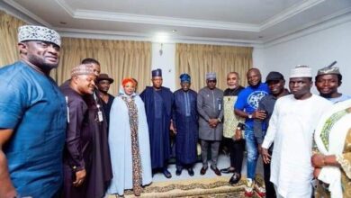 Nollywood Actors Meet Bola Tinubu (Photo)
