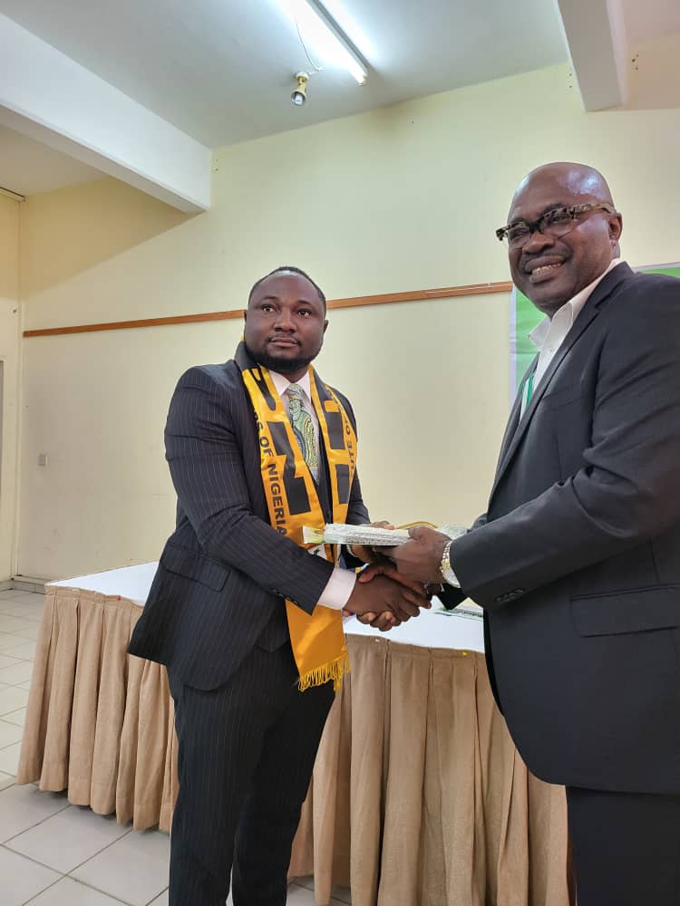 Barr. Shola Gabriel Inducted Fellow Institute Of Debt Recovery Practitioners