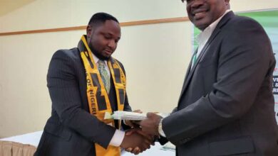 Barr. Shola Gabriel Inducted Fellow Institute Of Debt Recovery Practitioners