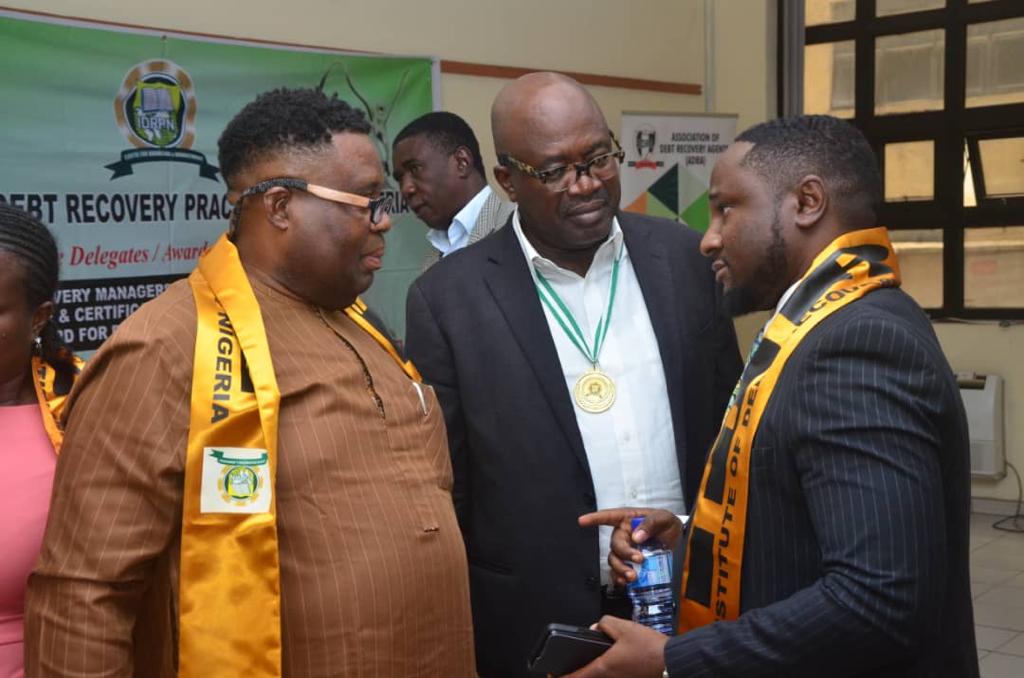 Barr. Shola Gabriel Inducted Fellow Institute Of Debt Recovery Practitioners