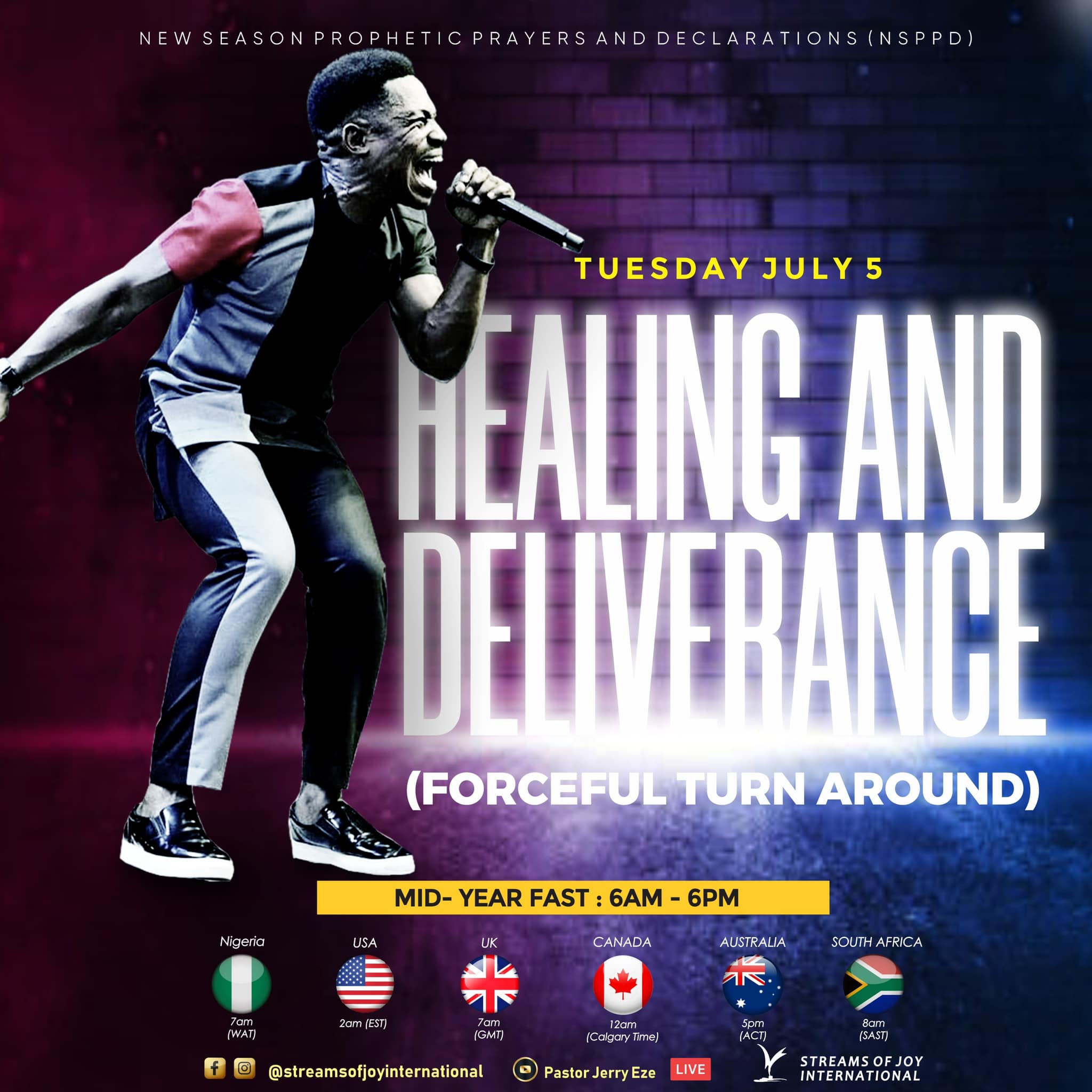 NSPPD 5th July 2022 Live || Pastor Jerry Eze Morning Prayer