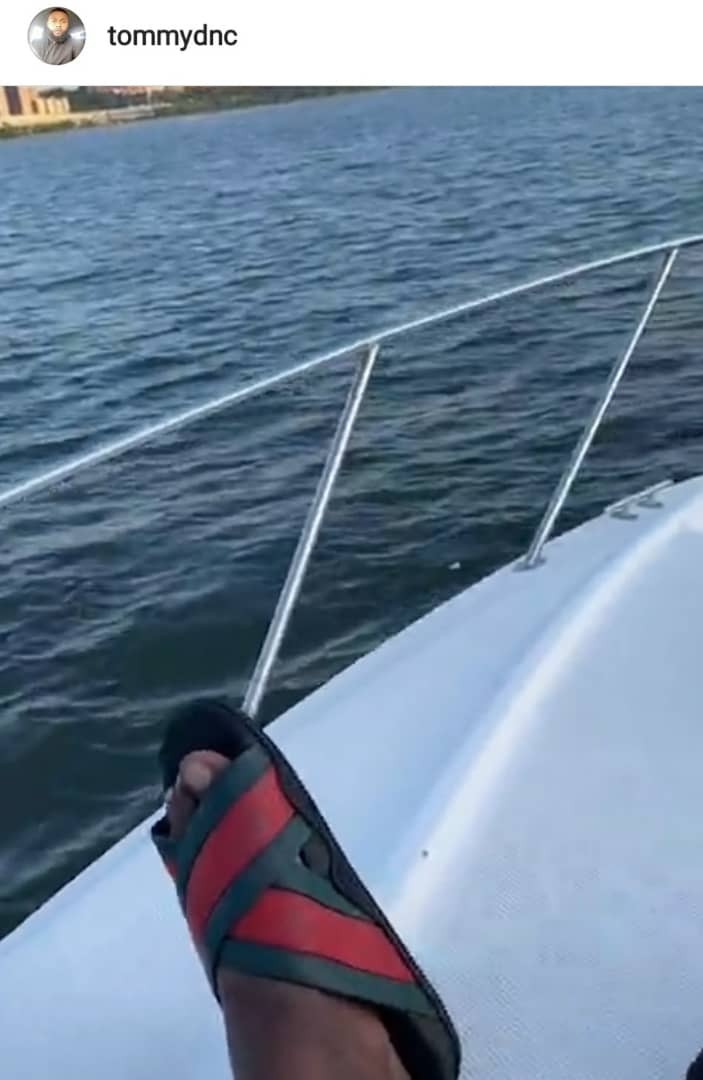 New-York based Nigerian clothier Tommy DNC drowns hours after posting a video of himself in a boat