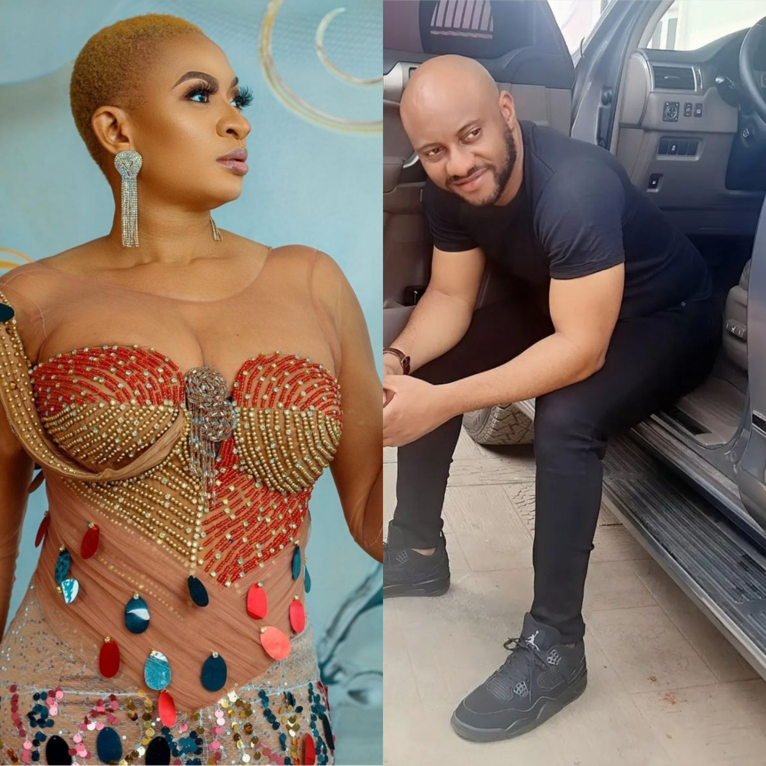 Yul Edochie unfollows first wife May Yul-Edochie two months after she unfollowed him when he took a second wife