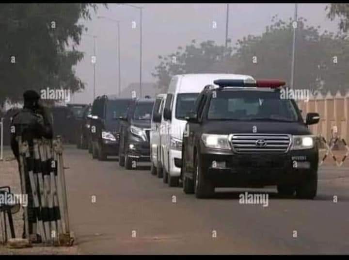 Terrorist attack President Buhari’s Convoy in Katsina, Two Injured: