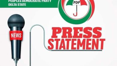 DELTA 2023: ABUJA FEDERAL HIGH COURT RULING, DELTA PDP CALLS FOR CALM