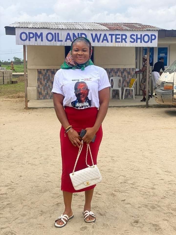 Breaking:  Beautiful Virgin visits Former Homeless Nollywood Actor Aguba at the OPM Church Headquarters