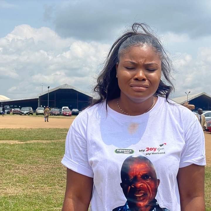 Breaking:  Beautiful Virgin visits Former Homeless Nollywood Actor Aguba at the OPM Church Headquarters