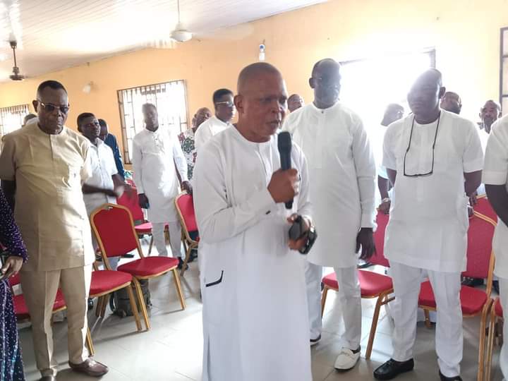 JUST IN:  Thanksgiving Service of Hon Alale Embeleakpo, Sagbama Council Chairman.