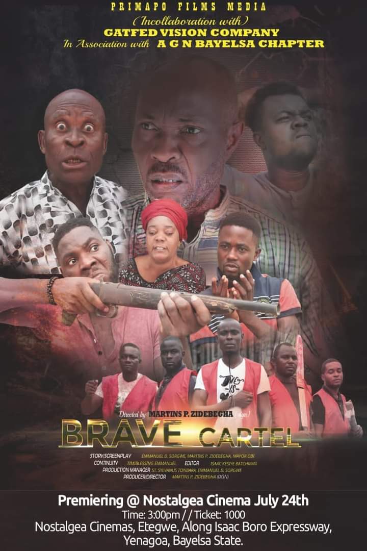 Brave Cartel hit the Cinema in Yenagoa on Sunday July 24
