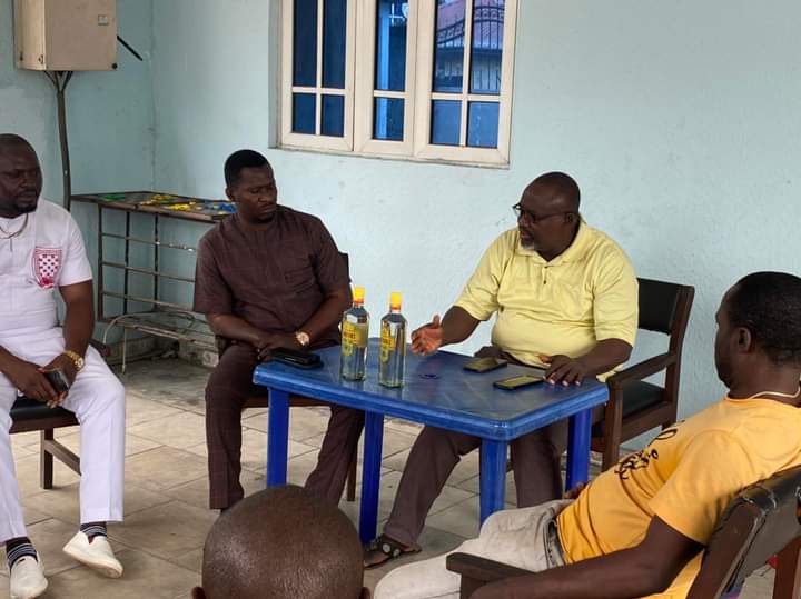 Hon Wilson Ayakpo Dauyegha Visits Peremobowei Ebebi (PHOTOS)