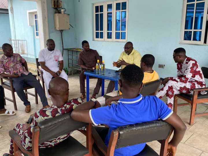 Hon Wilson Ayakpo Dauyegha Visits Peremobowei Ebebi (PHOTOS)